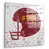 Iowa State Cyclones - Iowa state Helmet Art - College Wall Art #Acrylic