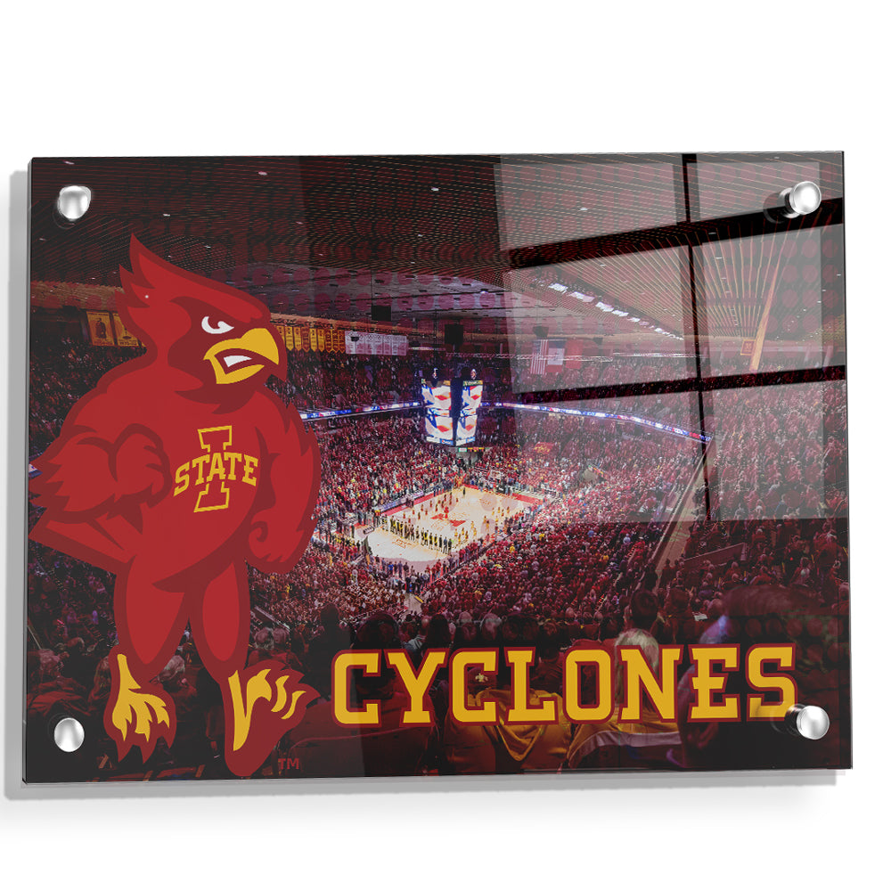 Iowa State Cyclones - Iowa State Cyclones Basketball - College Wall Art #Canvas