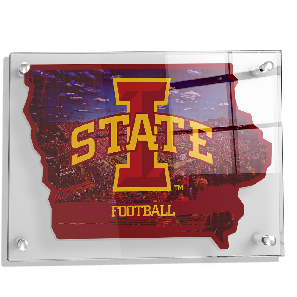 Iowa State Cyclones - Iowa State Football - College Wall Art #Canvas