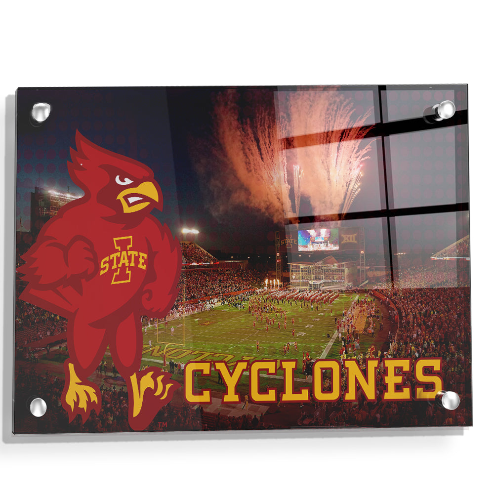 Iowa State Cyclones - Iowa State Football - College Wall Art #Canvas