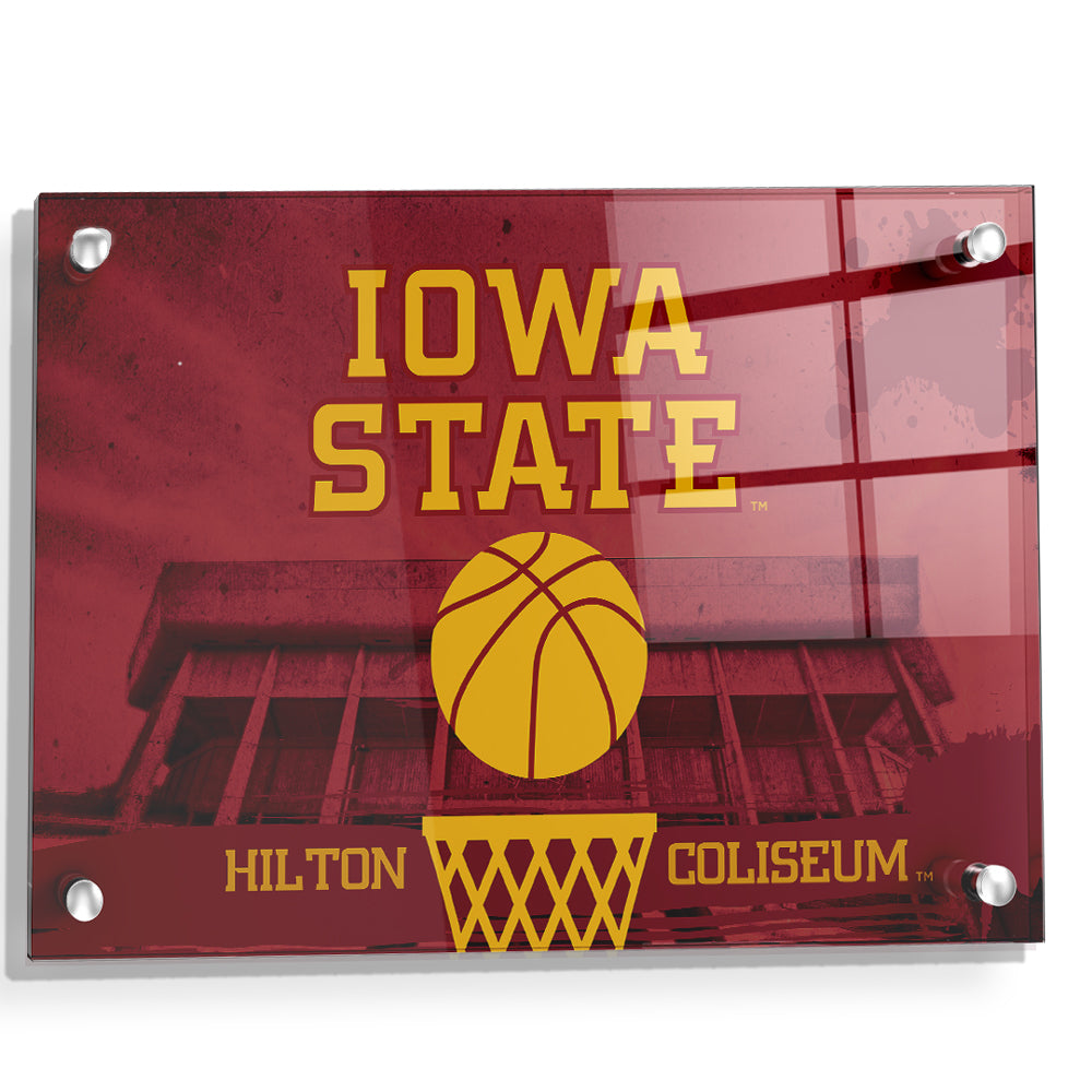 Iowa State Cyclones - Hilton Coliseum Iowa State Basketball - College Wall Art #Canvas