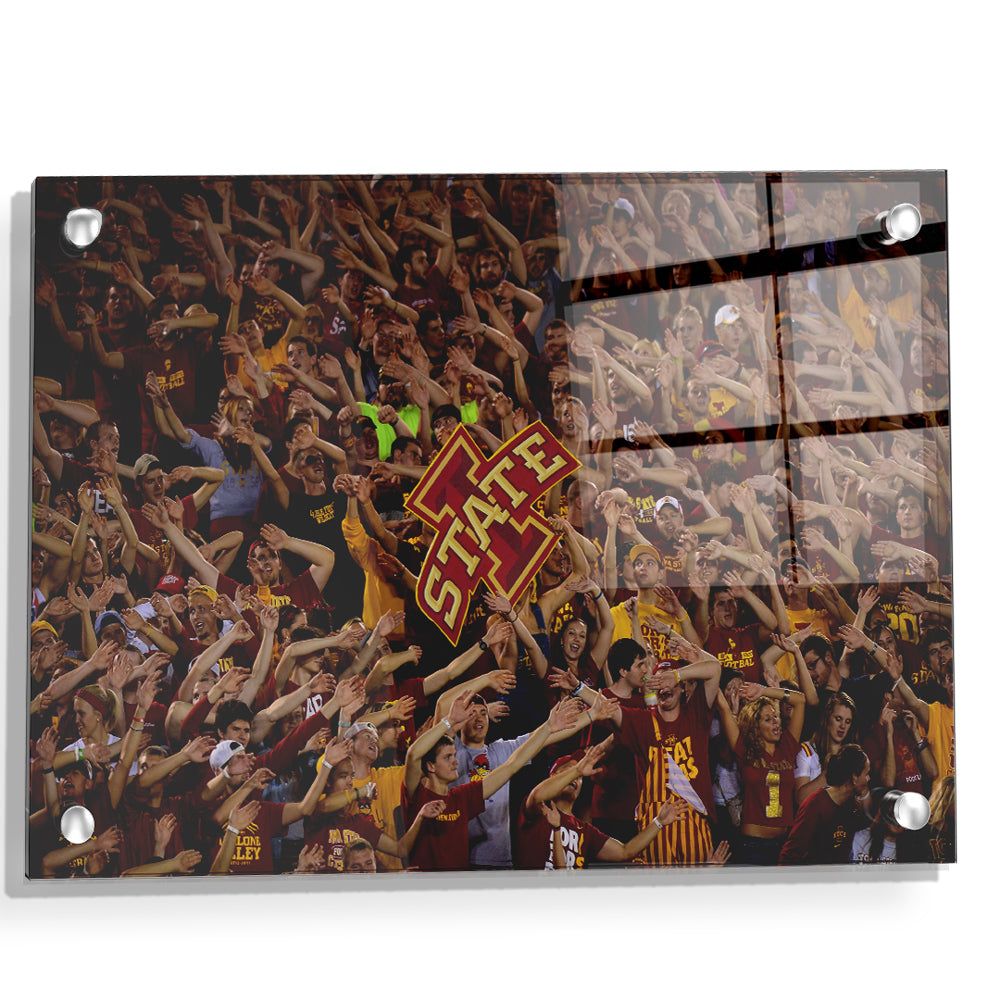 Iowa State Cyclones - Iowa State Passion - College Wall Art #Canvas