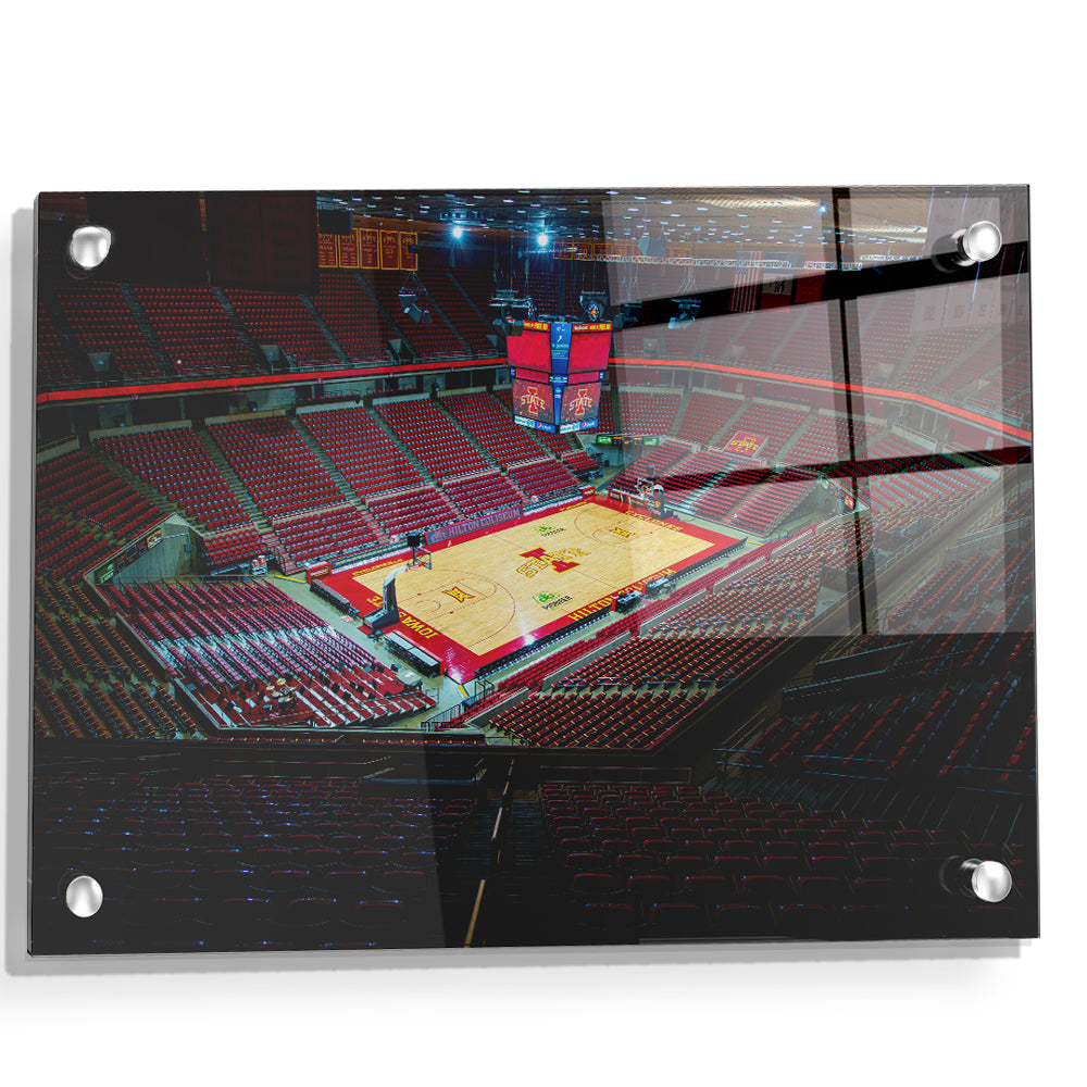 Iowa State Cyclones - Inside Hilton Collisium - College Wall Art #Canvas