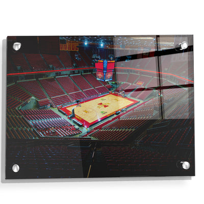 Iowa State Cyclones - Inside Hilton Collisium - College Wall Art #Acrylic