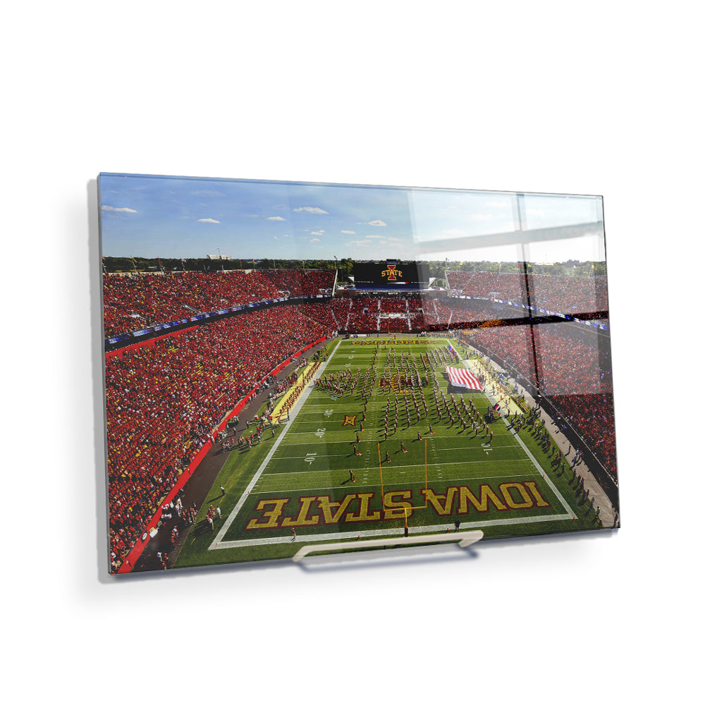 Iowa State Cyclones - Jack Trice Stadium End Zone - College Wall Art #Canvas