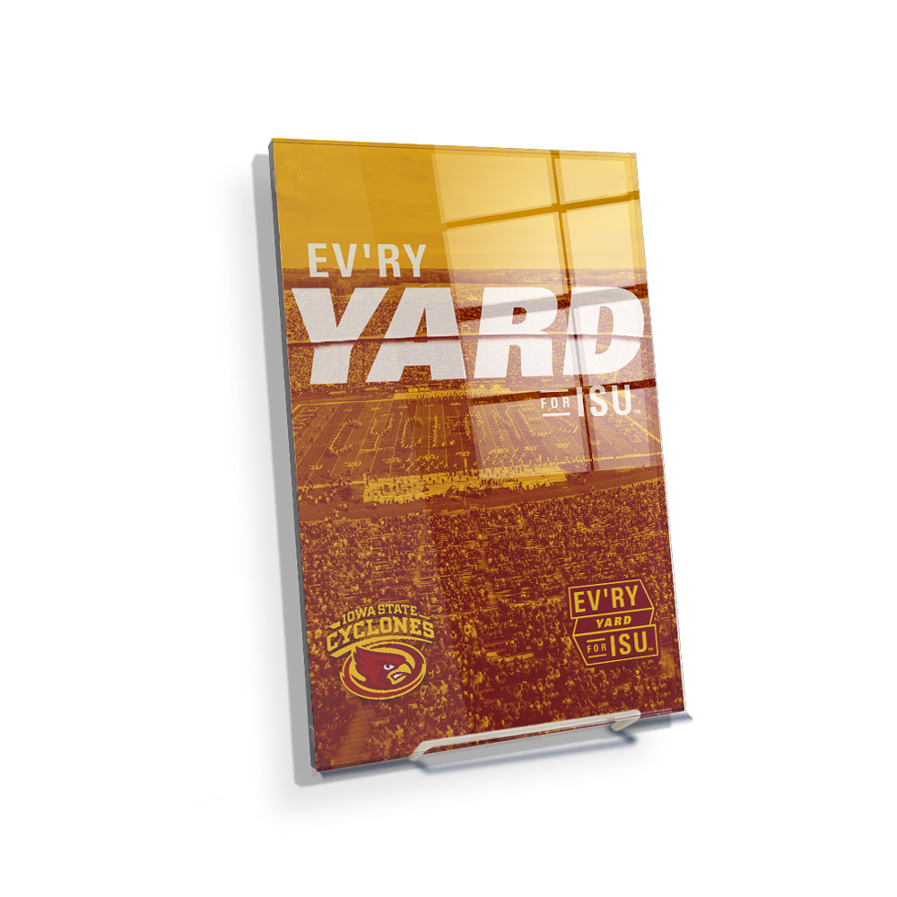 Iowa State Cyclones - Ev'ry Yard - College Wall Art #Canvas