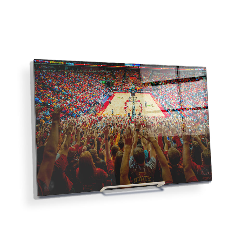 Iowa State Cyclones - Hilton Coliseum - College Wall Art #Canvas