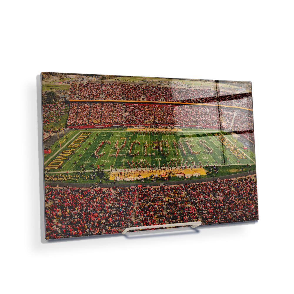 Iowa State Cyclones - Cyclone Marching Band - College Wall Art #Canvas