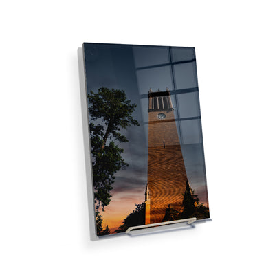 Iowa State Cyclones - Twilight Stanton Carillon Bell Tower - College Wall Art #Acrylic Mini