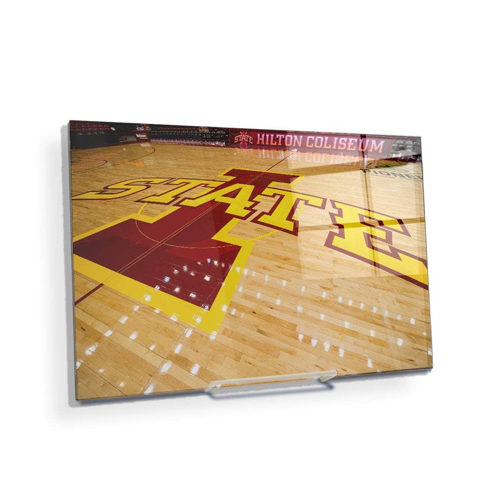 Iowa State Cyclones - Iowa State Mid Court - College Wall Art #Canvas