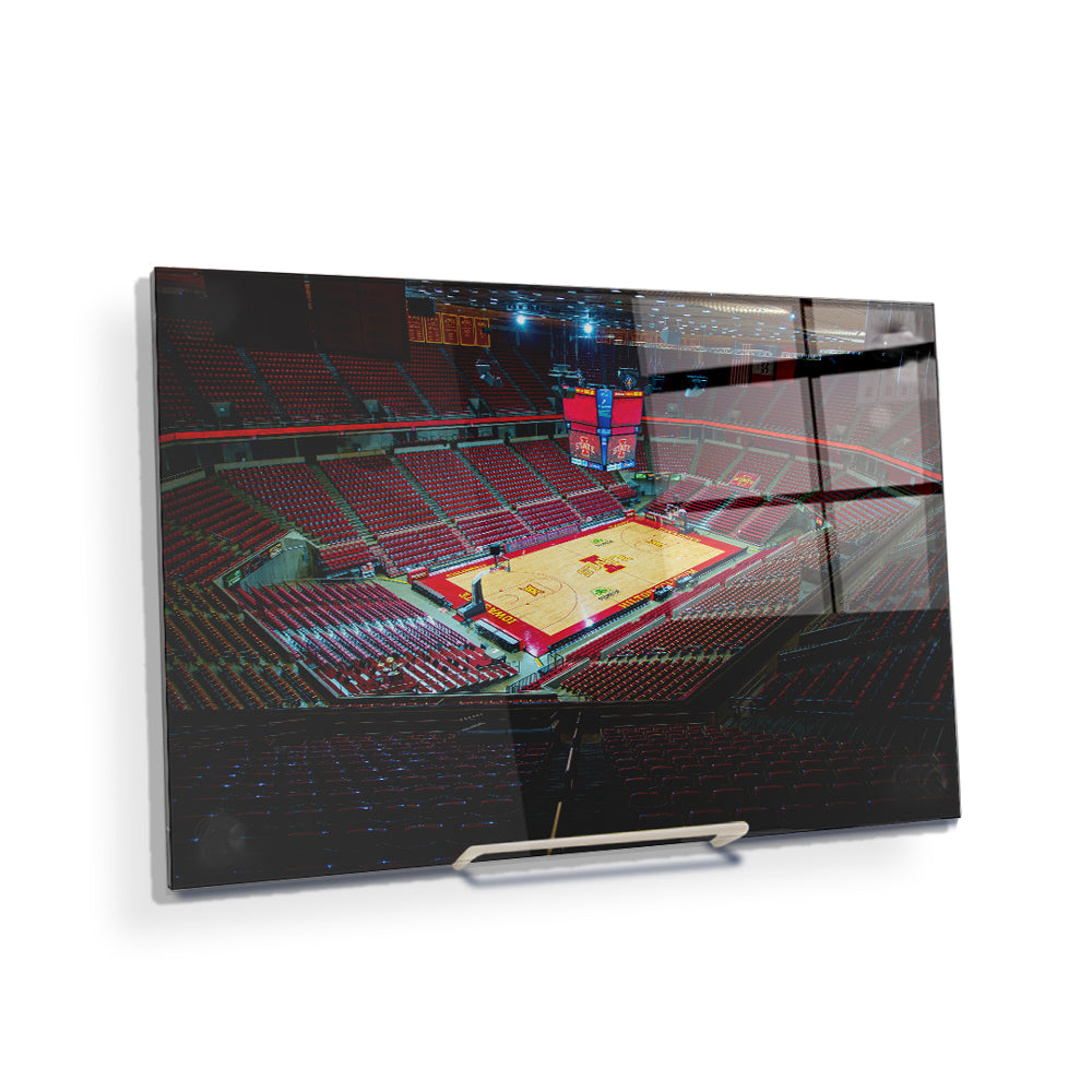 Iowa State Cyclones - Inside Hilton Collisium - College Wall Art #Canvas