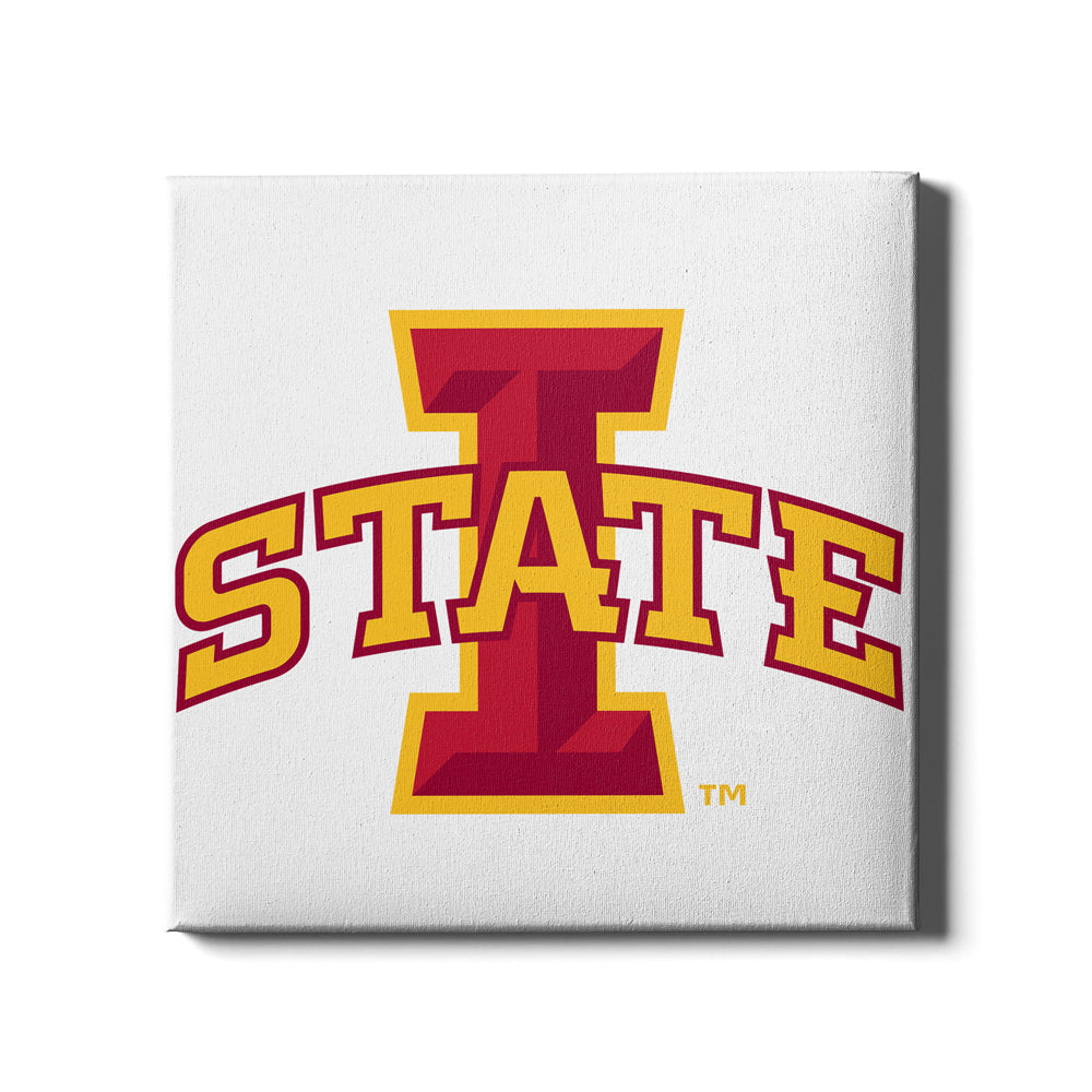 Iowa State Cyclones - Iowa State Logo - College Wall Art #Canvas