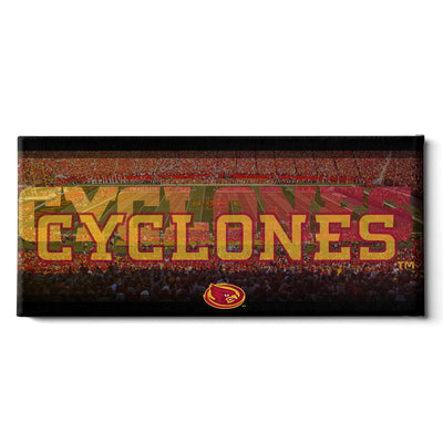 Iowa State Cyclones - Cyclones Stadium Pano - College Wall Art #Canvas