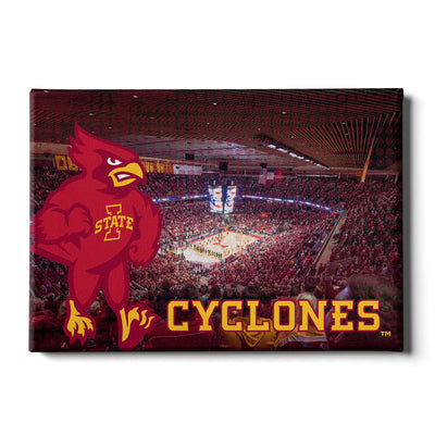 Iowa State Cyclones - Iowa State Cyclones Basketball - College Wall Art #Canvas