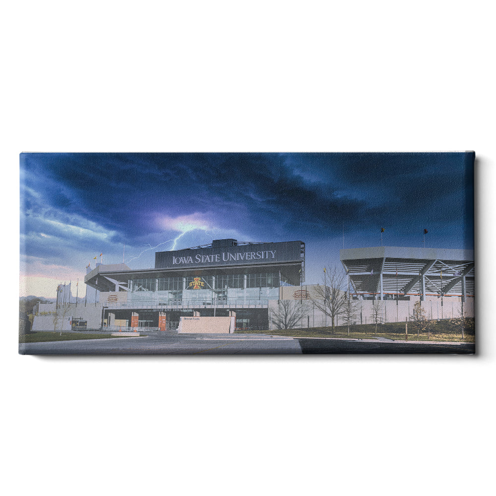 Iowa State Cyclones - Stormy Jack Trice Pano - College Wall Art #Canvas