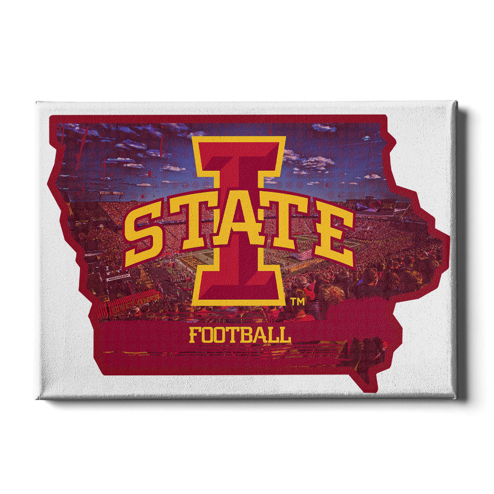 Iowa State Cyclones - Iowa State Football - College Wall Art #Canvas