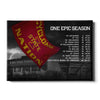 Iowa State Cyclones - One Epic Season - College Wall Art #Canvas