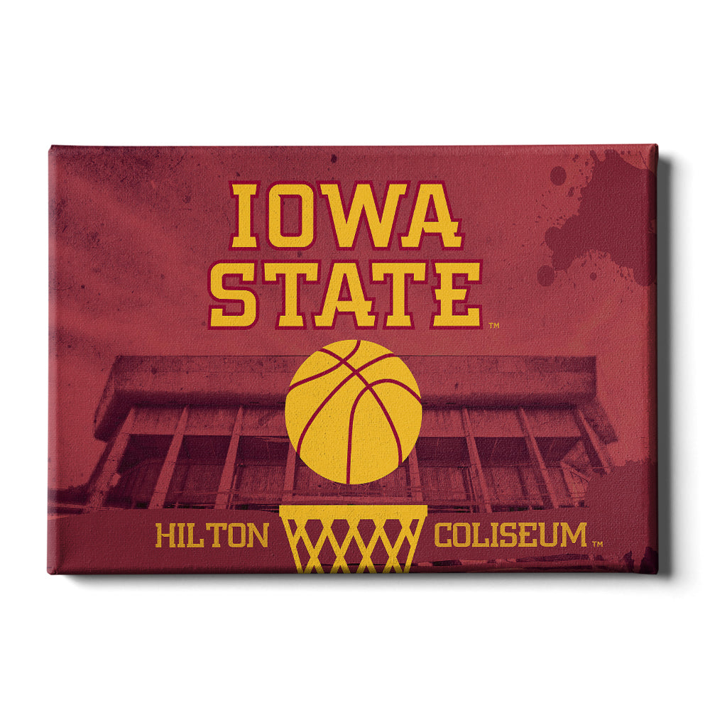 Iowa State Cyclones - Hilton Coliseum Iowa State Basketball - College Wall Art #Canvas