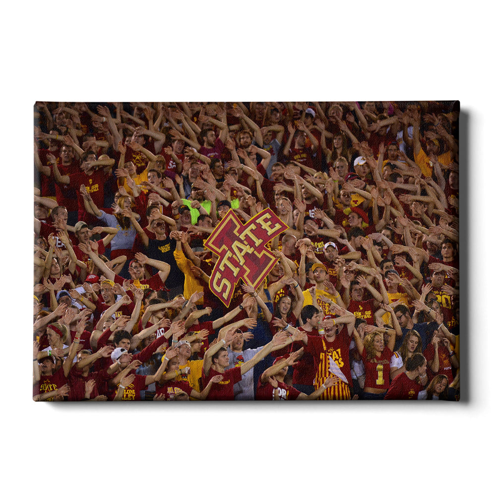 Iowa State Cyclones - Iowa State Passion - College Wall Art #Canvas