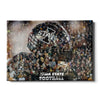 Iowa State Cyclones - Iowa State Football Double Exposure - College Wall Art #Canvas