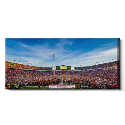 Iowa State Cyclones - Iowa State downs No 8 Oklahoma State PANORAMIC - College Wall Art #Canvas