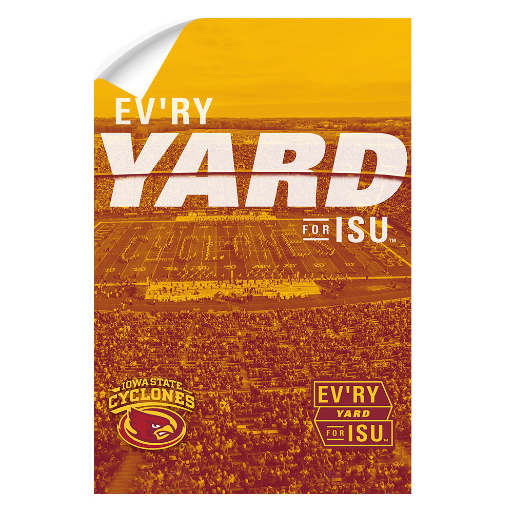 Iowa State Cyclones - Ev'ry Yard - College Wall Art #Canvas