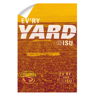 Iowa State Cyclones - Ev'ry Yard - College Wall Art #Wall Decal