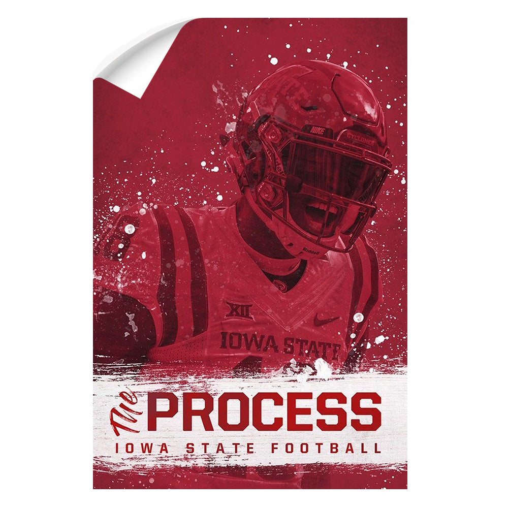 Iowa State Cyclones - The Process - College Wall Art #Canvas