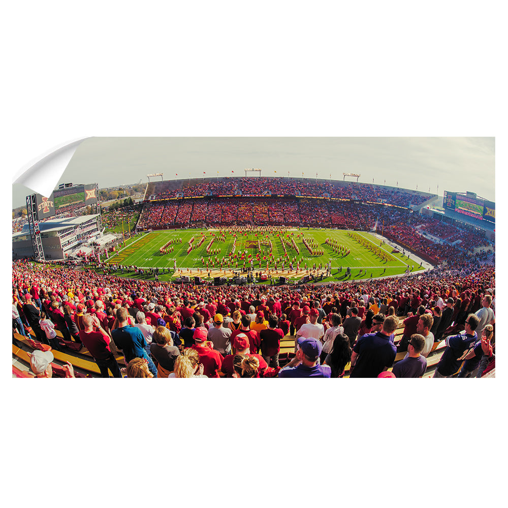 Iowa State Cyclones - Cyclones Pano - College Wall Art #Canvas