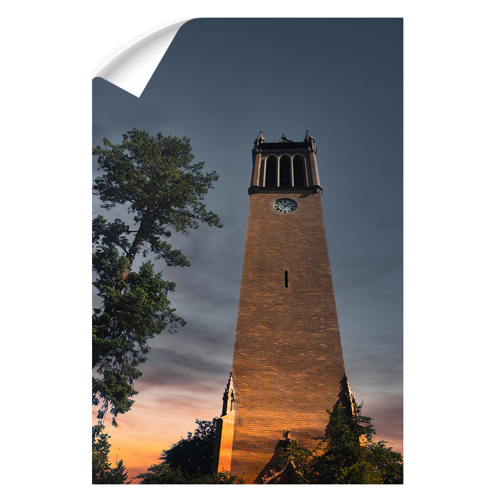 Iowa State Cyclones - Twilight Stanton Carillon Bell Tower - College Wall Art #Canvas