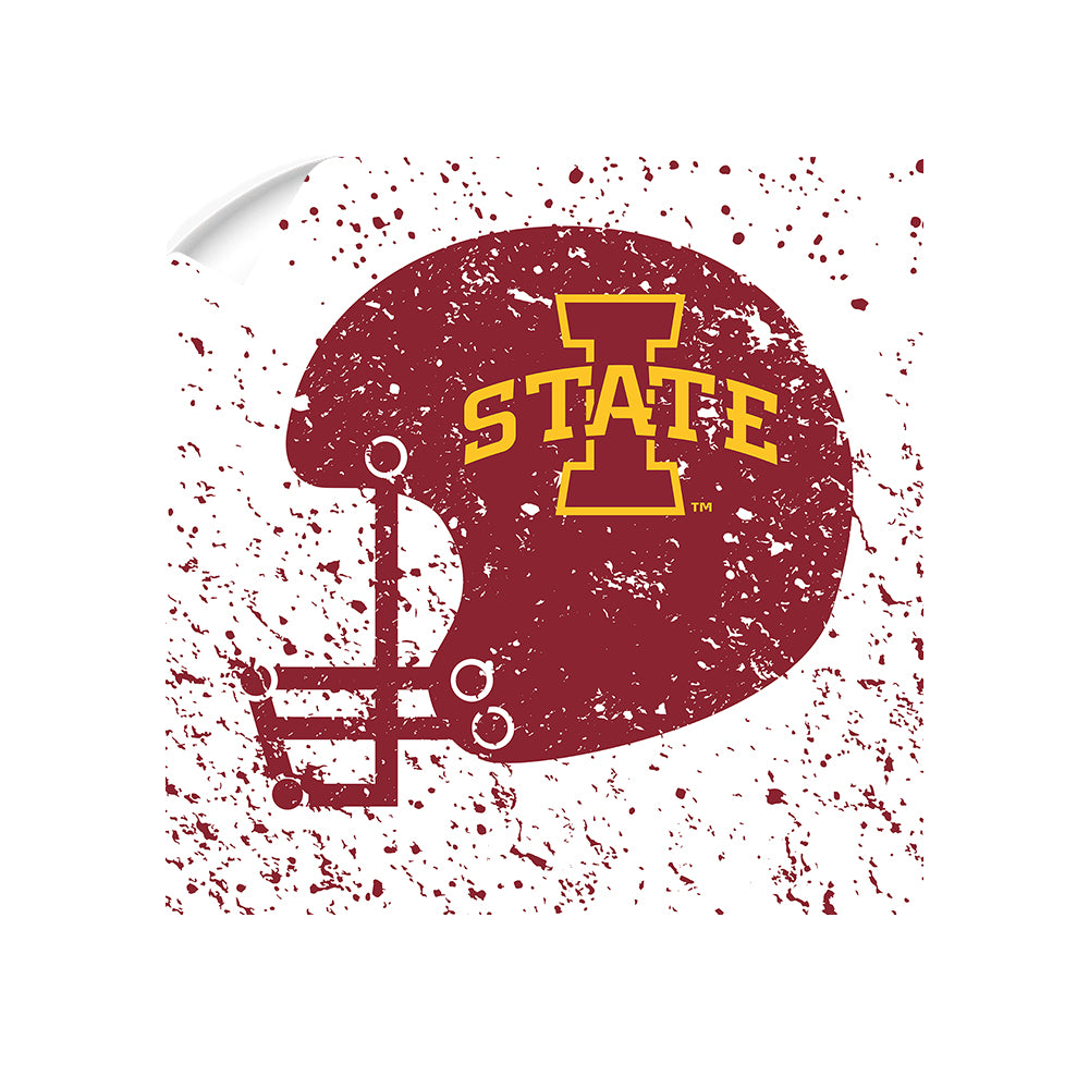 Iowa State Cyclones - Iowa state Helmet Art - College Wall Art #Canvas