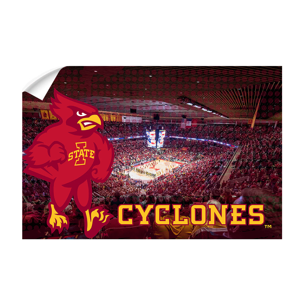 Iowa State Cyclones - Iowa State Cyclones Basketball - College Wall Art #Canvas