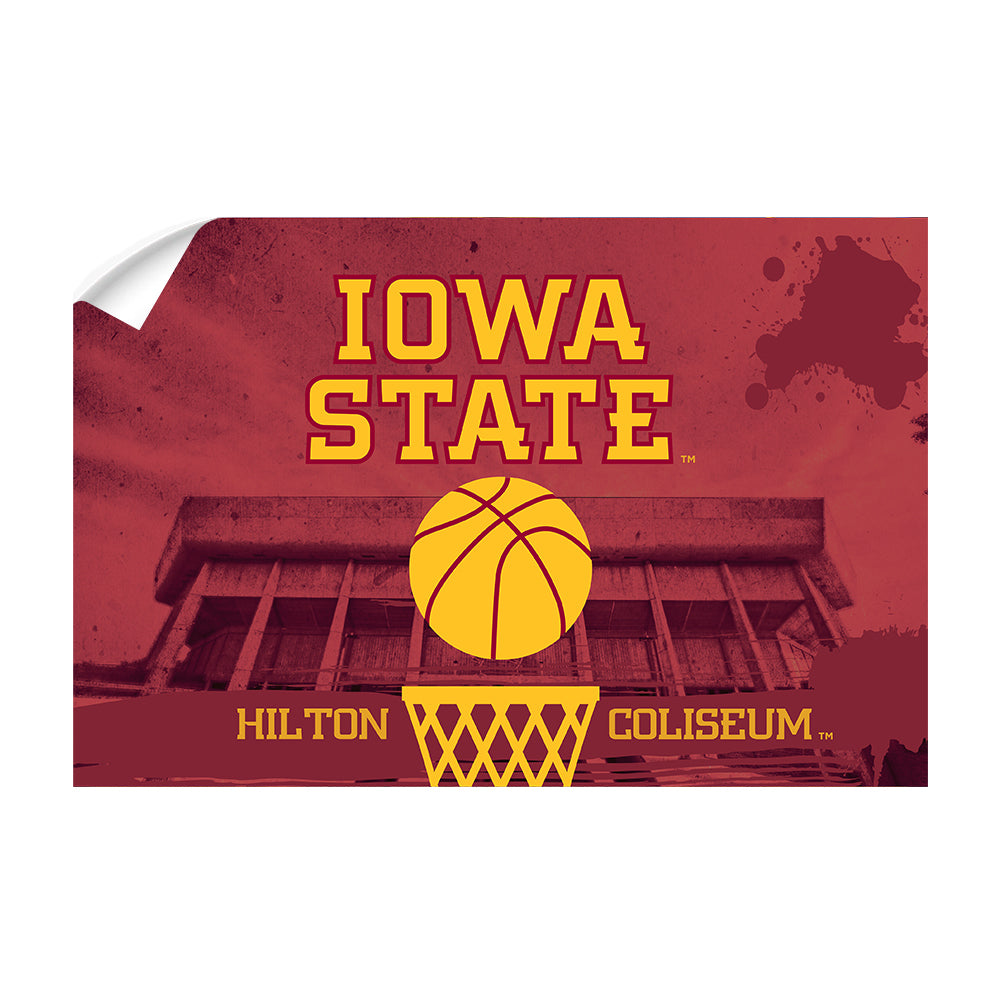 Iowa State Cyclones - Hilton Coliseum Iowa State Basketball - College Wall Art #Canvas