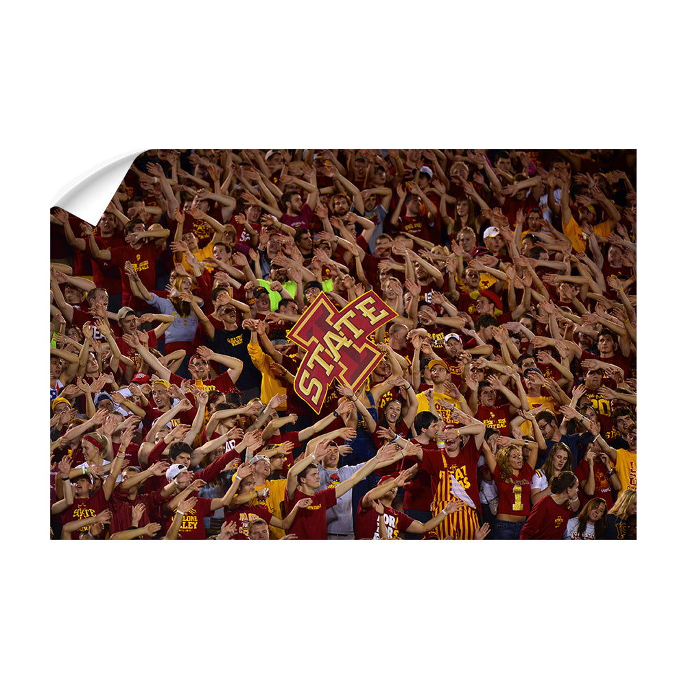 Iowa State Cyclones - Iowa State Passion - College Wall Art #Canvas