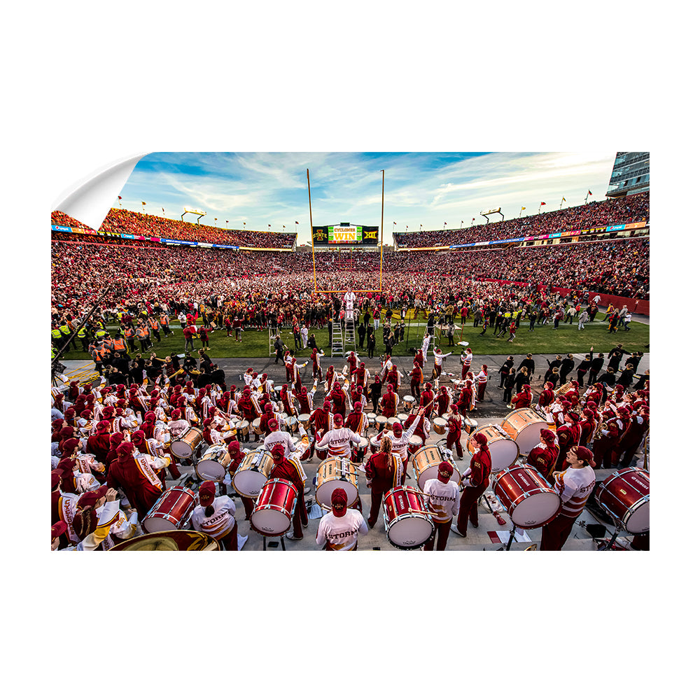 Iowa State Cyclones - Cyclones Win, Storm The Field - College Wall Art #Canvas