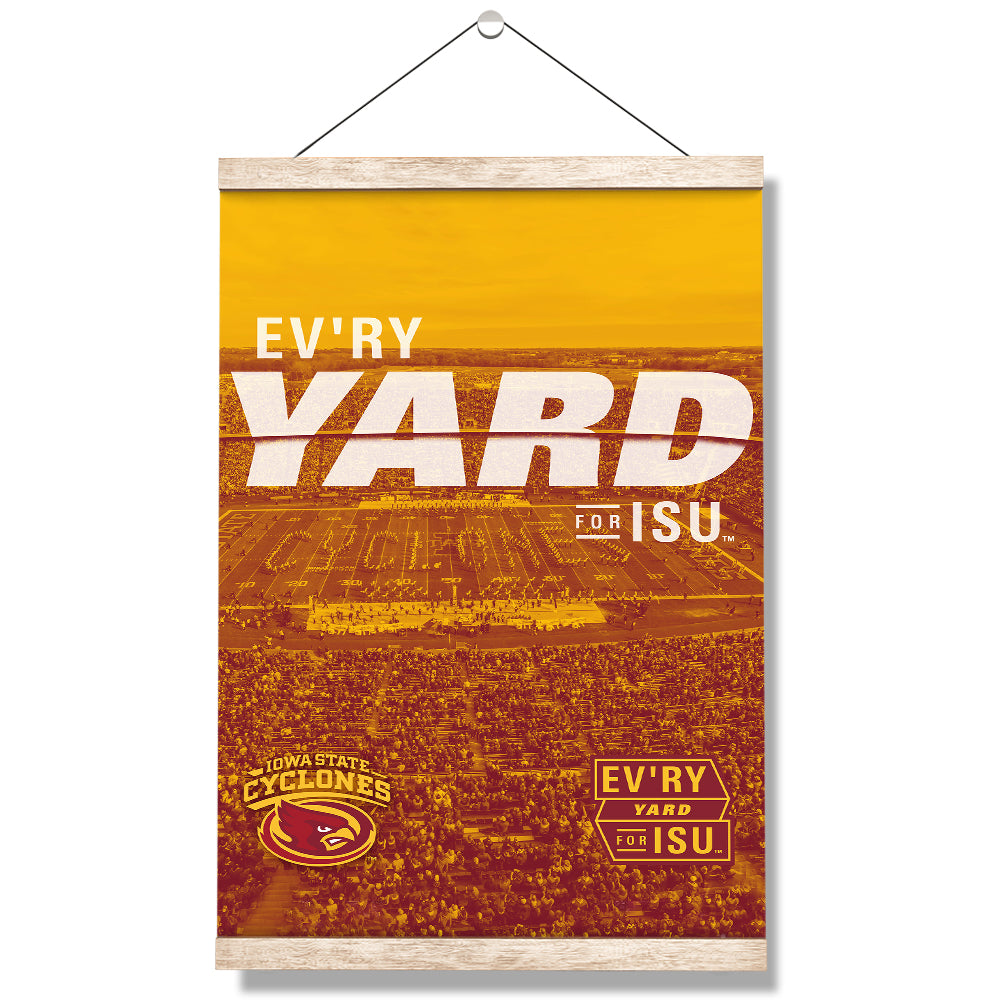 Iowa State Cyclones - Ev'ry Yard - College Wall Art #Canvas