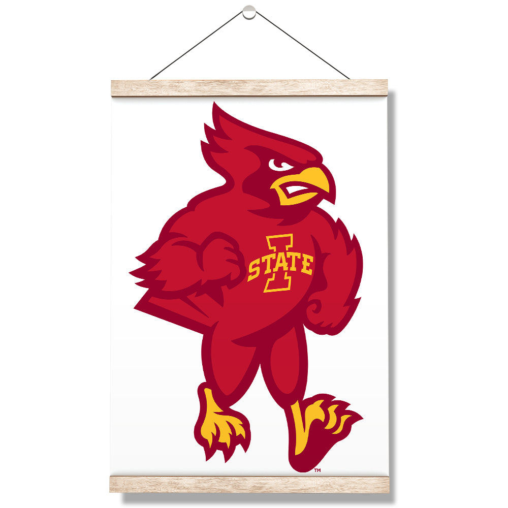 Iowa State Cyclones - Cy Logo - College Wall Art #Canvas