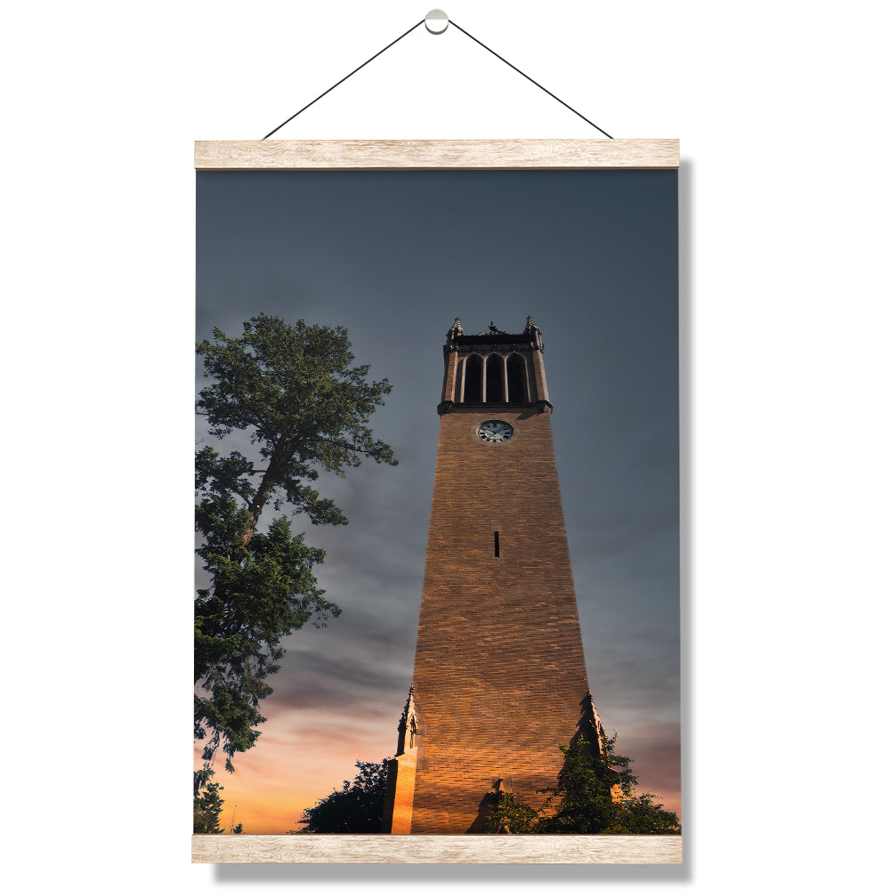 Iowa State Cyclones - Twilight Stanton Carillon Bell Tower - College Wall Art #Canvas