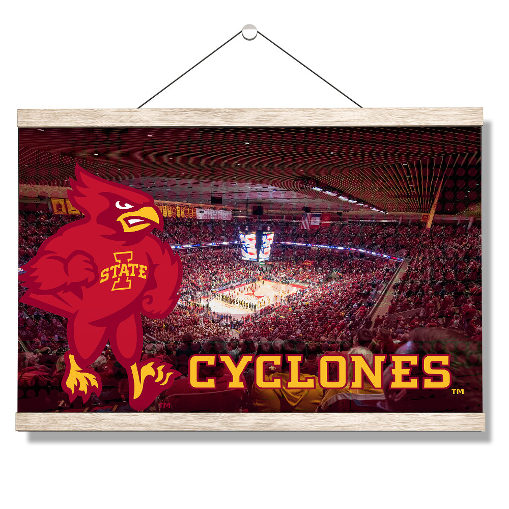 Iowa State Cyclones - Iowa State Cyclones Basketball - College Wall Art #Canvas