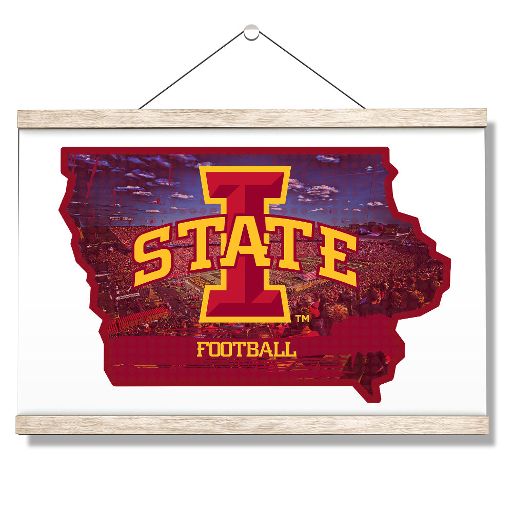 Iowa State Cyclones - Iowa State Football - College Wall Art #Canvas