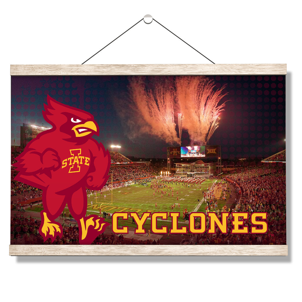 Iowa State Cyclones - Iowa State Football - College Wall Art #Canvas