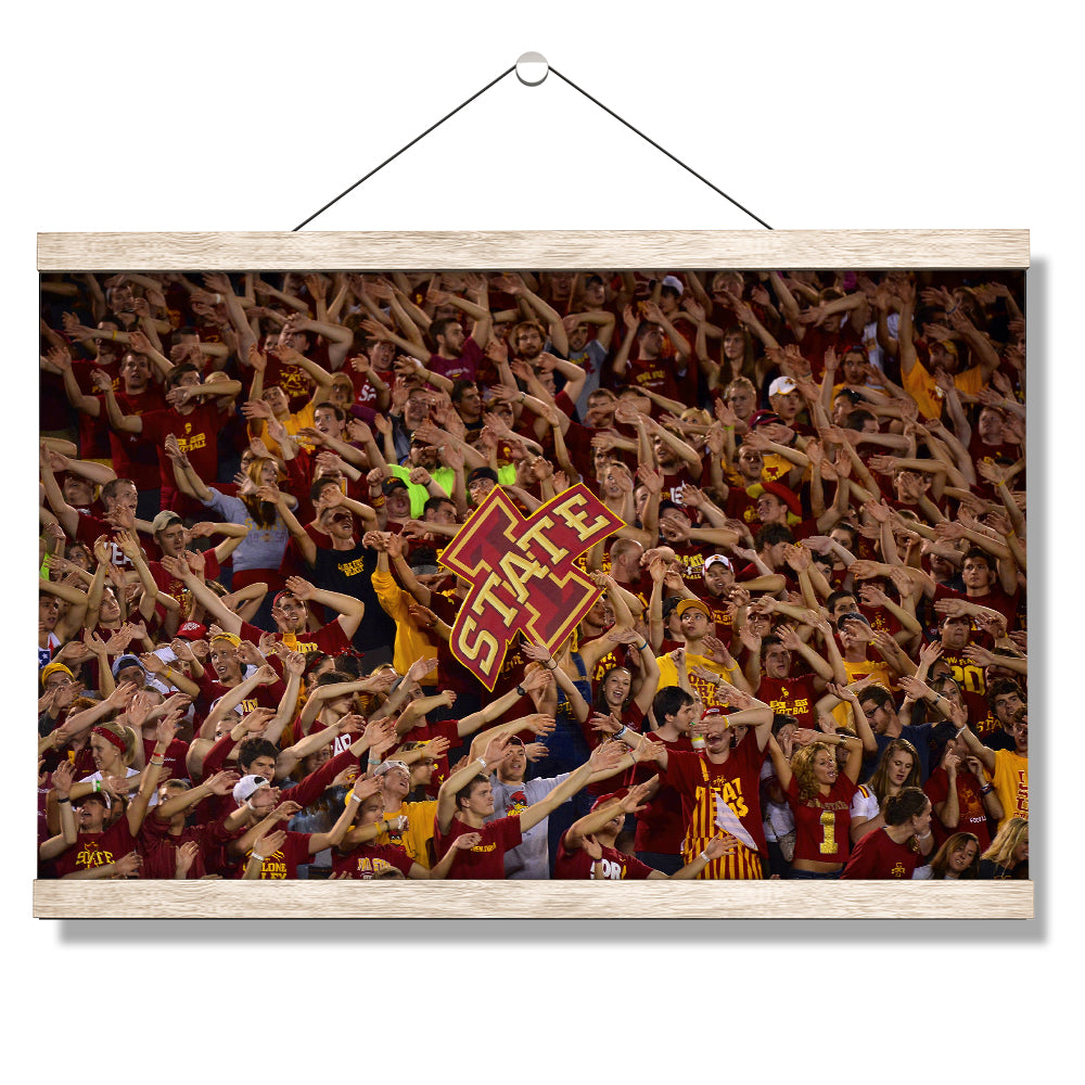 Iowa State Cyclones - Iowa State Passion - College Wall Art #Canvas