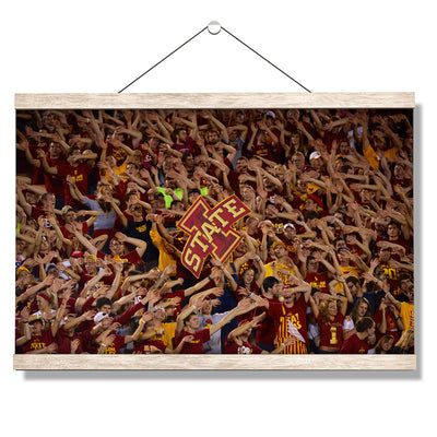 Iowa State Cyclones - Iowa State Passion - College Wall Art #Hanging Canvas