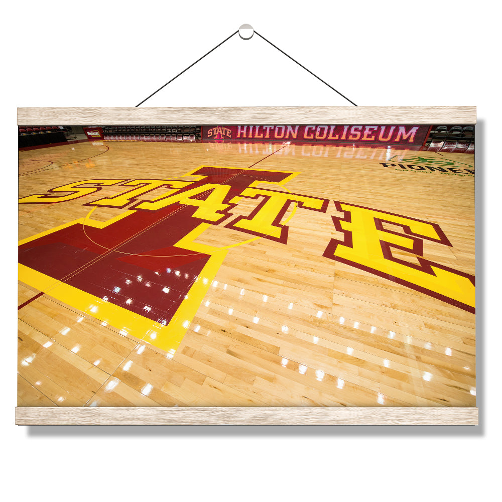 Iowa State Cyclones - Iowa State Mid Court - College Wall Art #Canvas