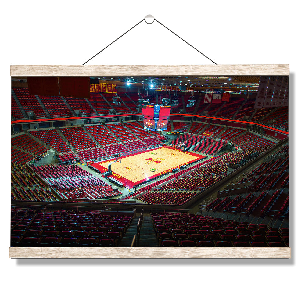 Iowa State Cyclones - Inside Hilton Collisium - College Wall Art #Canvas