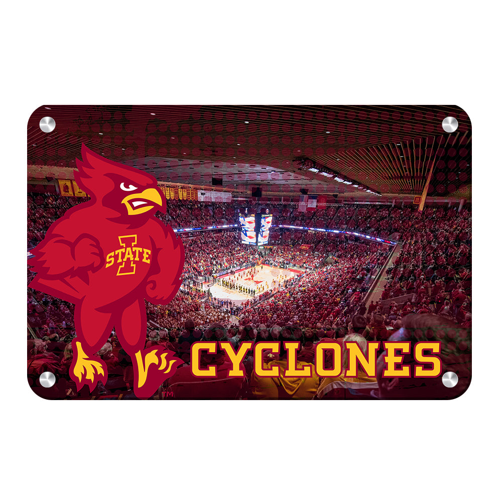 Iowa State Cyclones - Iowa State Cyclones Basketball - College Wall Art #Canvas