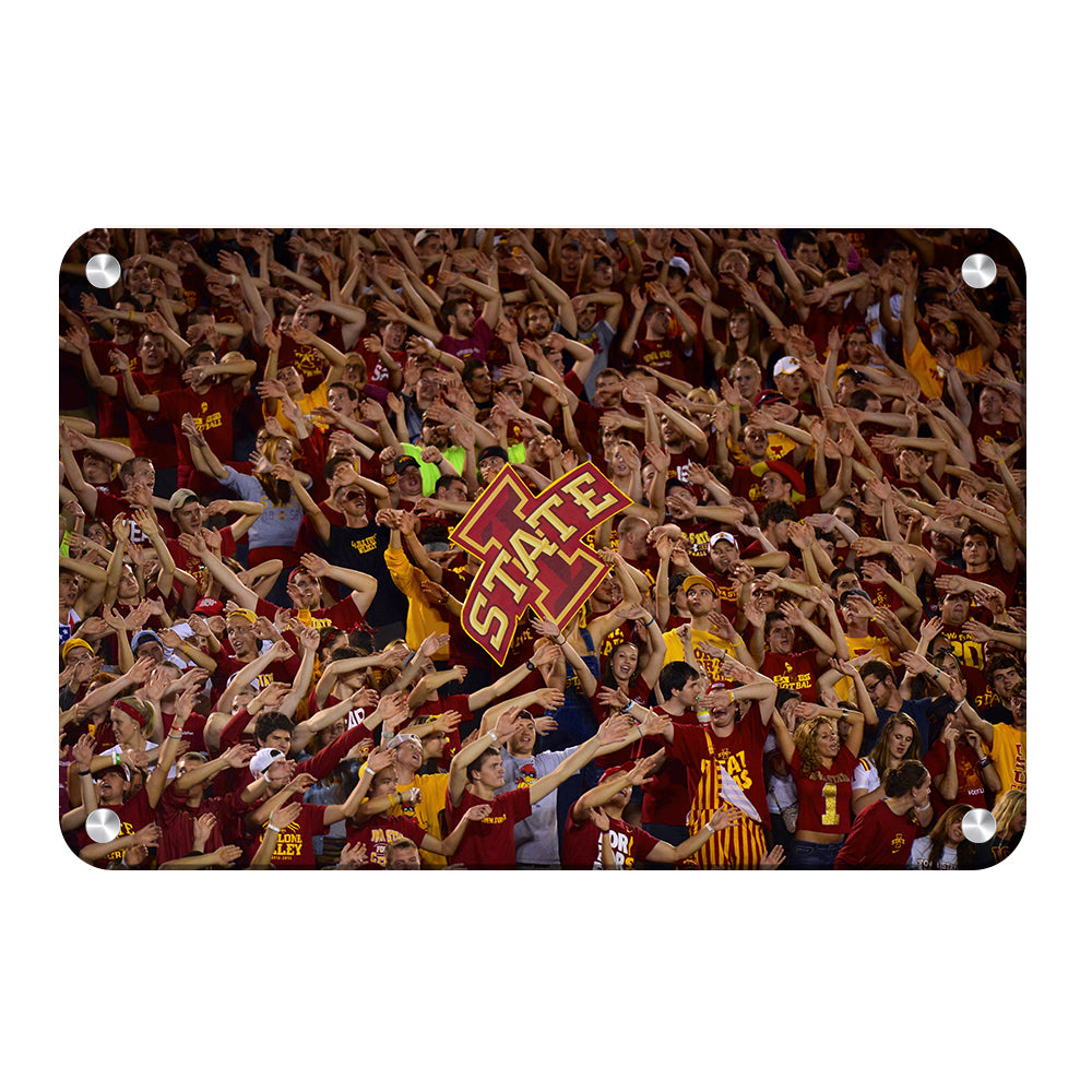 Iowa State Cyclones - Iowa State Passion - College Wall Art #Canvas