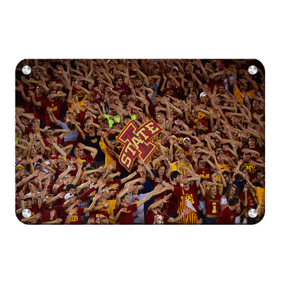 Iowa State Cyclones - Iowa State Passion - College Wall Art #Metal