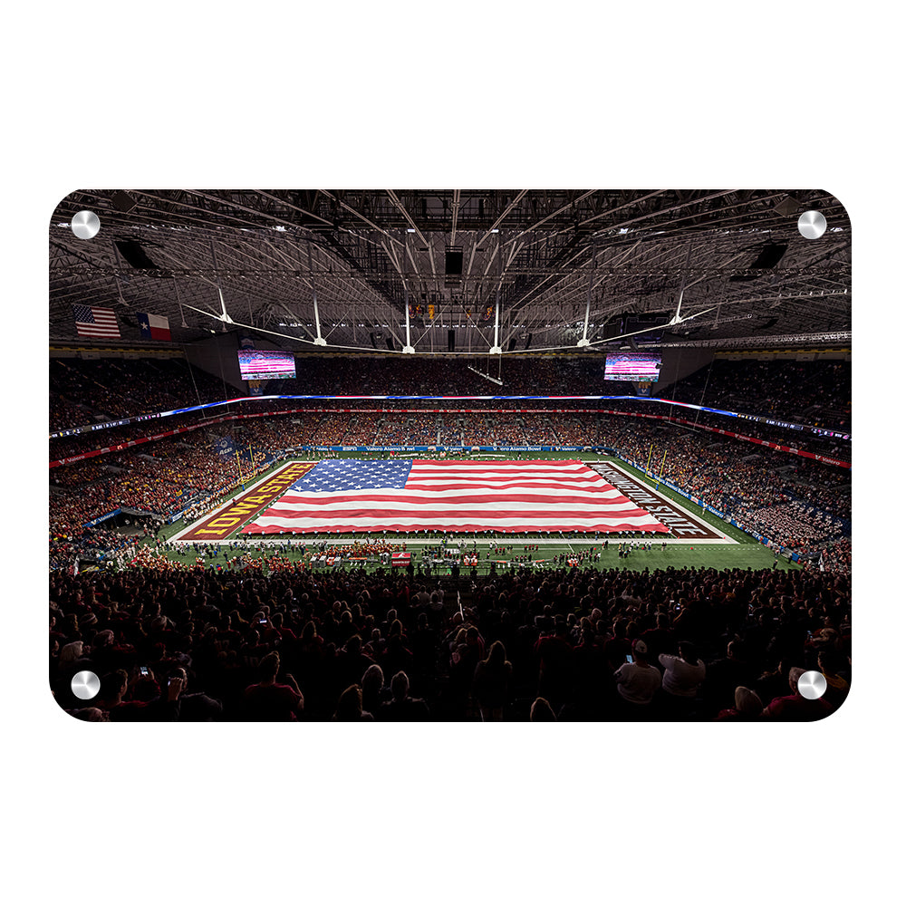 Iowa State Cyclones - Our National Flag - College Wall Art #Canvas