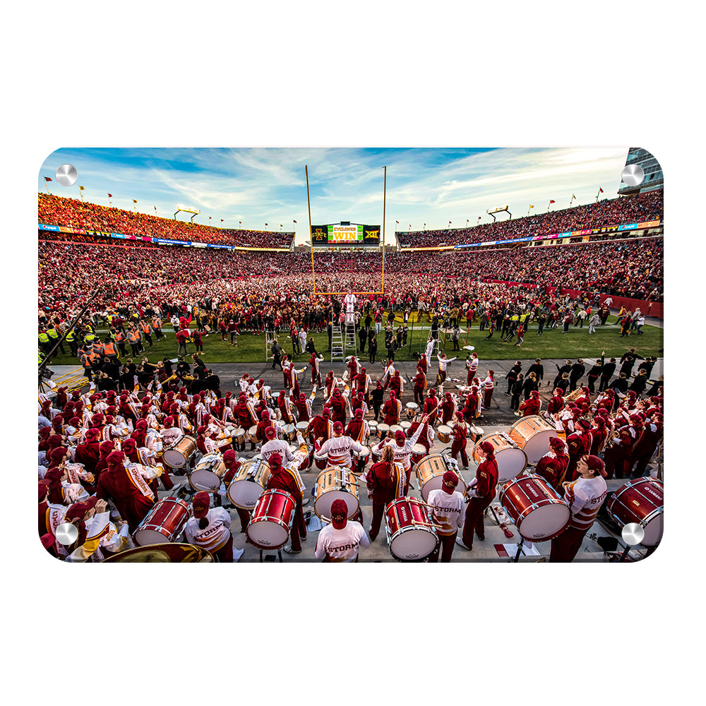 Iowa State Cyclones - Cyclones Win, Storm The Field - College Wall Art #Canvas